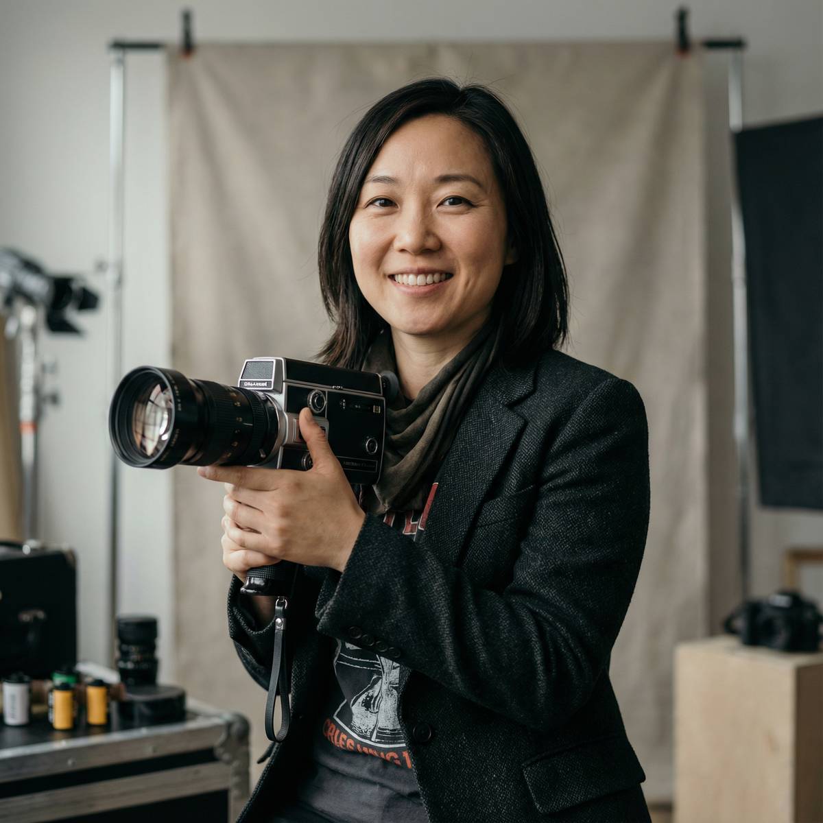 国产视频首席摄影师李雨晴