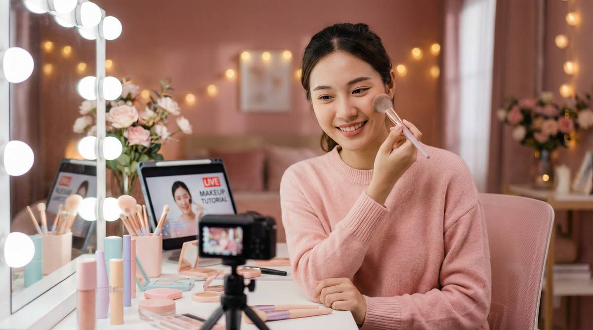 国产视频美妆教程视频